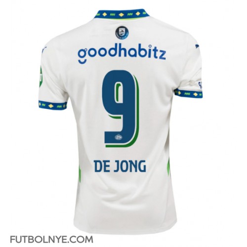 Camiseta PSV Eindhoven Luuk de Jong #9 Tercera Equipación 2024-25 manga corta
